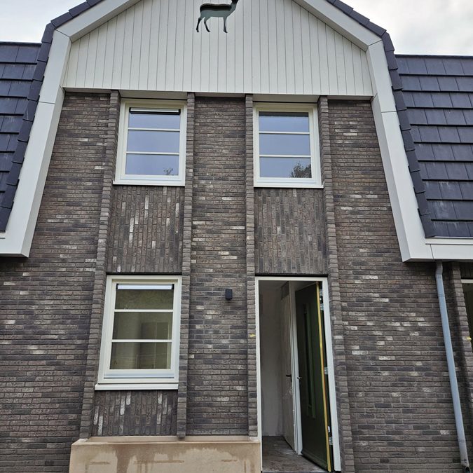 Metselwerk 22 woningen Nunspeet