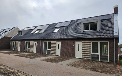 Metselwerk 10 woningen Nunspeet